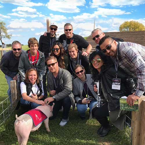Exciting Team building activities at Richardson Adventure Farm in Spring Grove, Illinois